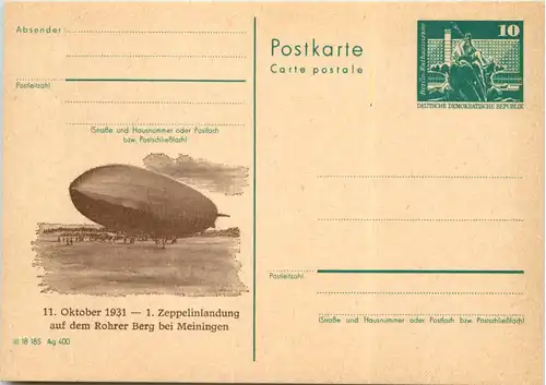 Meiningen - 1. Zeppelinlandung -617642