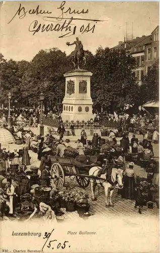 Luxembourg - Place Guillaume -616256