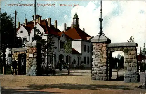 Truppenübungsplatz Königsbrück, Wache u. Postamt -391284