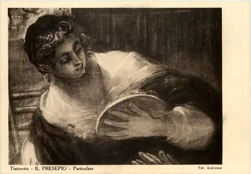 Venezia - Künstler AK - Tintoretto - Il Presepio -619184