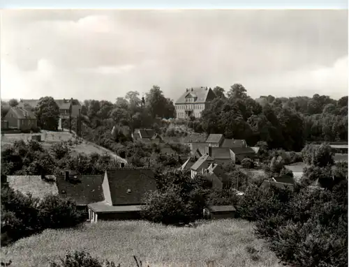 Mutzschen Kr. Grimma, Blick zur Jugendherberge Jonny Schehr -394366