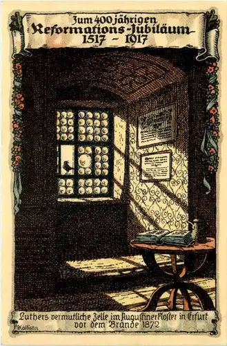 Erfurt - 400jährige Jubiläum Reformation -618640