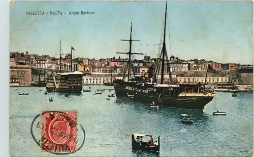 Valetta Malta - Grand Harbour -616472