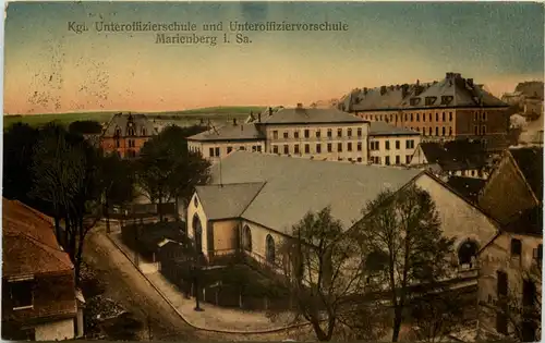 Marienberg in Sachsen - Kgl Unteroffizierschule -617982