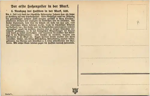 Raubzug der Sussiten in der Mark -618270