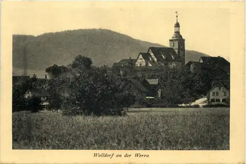 Walldorf an der Werra - Meiningen - Blumentag 1911 -618022