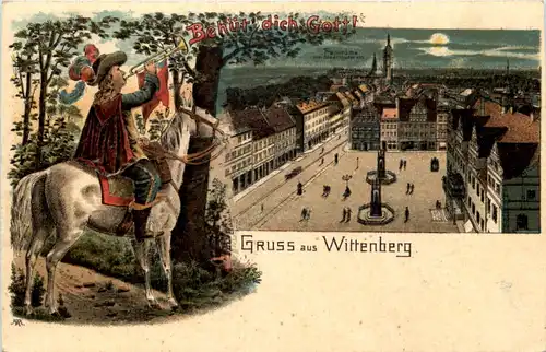 Gruss aus Wittenberg - Litho -618182