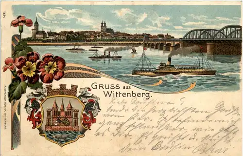 Gruss aus Wittenberg - Litho -618198