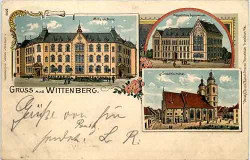 Gruss aus Wittenberg - Litho -618202