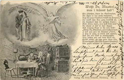 Weisst du Muatterl was i träumt hab - Engel -616752