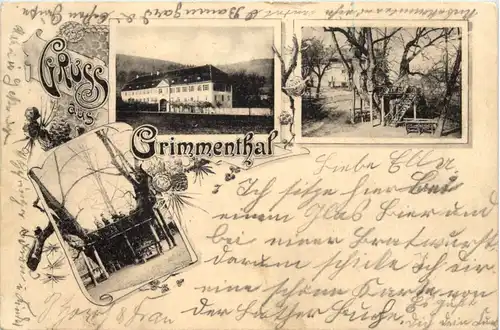 Gruss aus Grimmenthal -617856