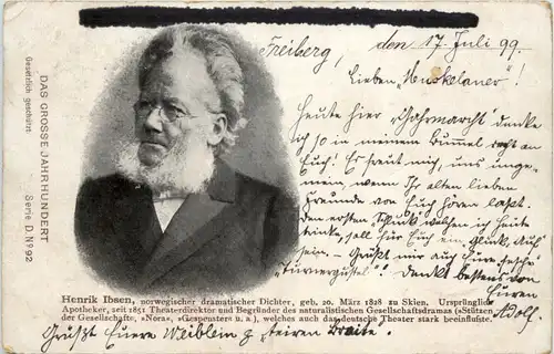 Henrik Ibsen - norwegischer Dichter -616772