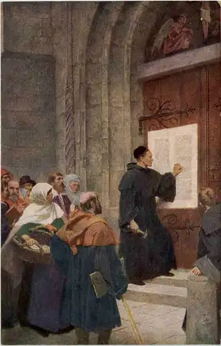 Der Thesenanschlag zu Wittenberg 1517 -618610