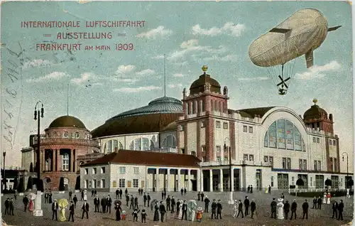 Frankfurt - Internationale Luftschiffahrt Ausstellung 1909 -616832