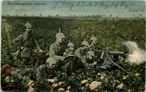 1. WK Maschinengewehr - Feldpost -616972
