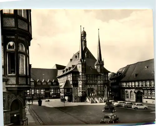 Wernigerode, Marktplatz mit Rathaus -394898