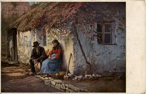 Künstler AK - H. Barth Brand -619864