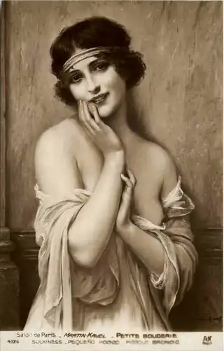 Künstlerkarte Salon de Paris Martin Kauele - Erotik -618890