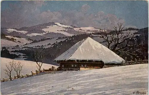 Künstler AK - von Nessel Schwarzwald -619380