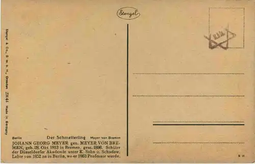 Künstler AK - Johann Georg Meyer -619774