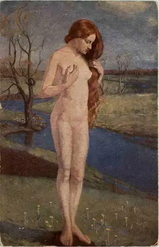 Künstlerkarte Henrik Schousboe - Erotik -618862