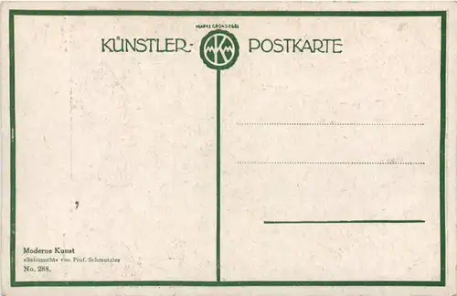 Künstler AK Prof. Schmutzler - Sehnsucht -619022