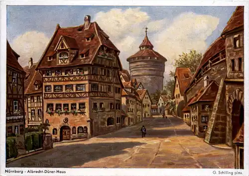 Nürnberg - Albrecht Dürer Haus -619620