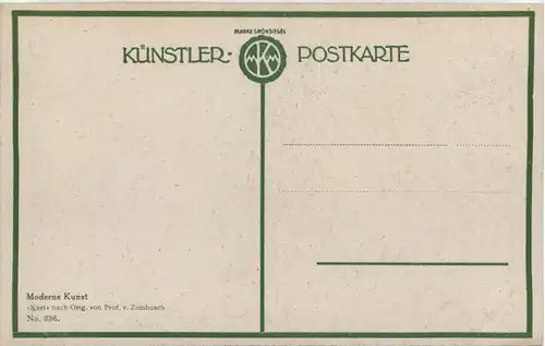 Künstler AK Zumbusch - Kurt -618998