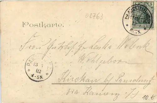 Zittau - Oberlausitzer Gewerbe und Industrie Ausstellung1902 -478666