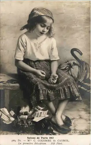 Künstler Ak - Salon de Paris 1912 - C. Colombe de Cayrol -619720