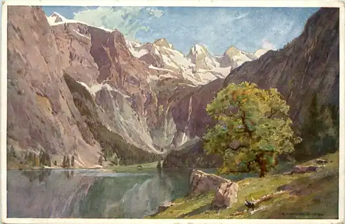 Künstler AK - E. Harrison Compton - Obersee -619098