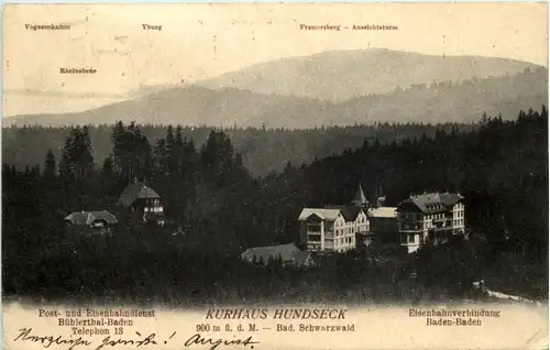 Kurhaus Hundseck - Schwarzwald -620154