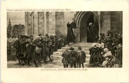 Hildesheim - Einführung der Reformation -618796