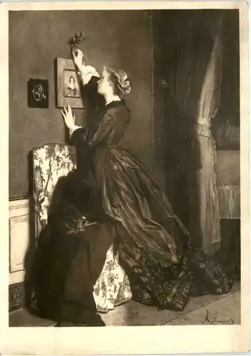 Künstler AK - Alfred Stevens -619198