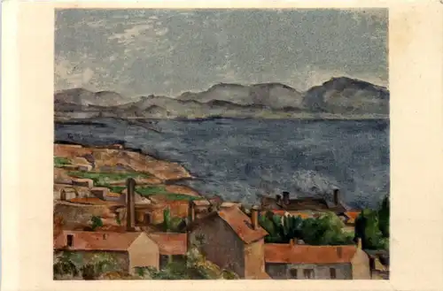 Künstler AK - Paul Cezanne -619880