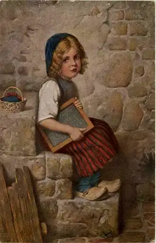 Künstler AK Herrmann Kaulbach - Gretel -618956