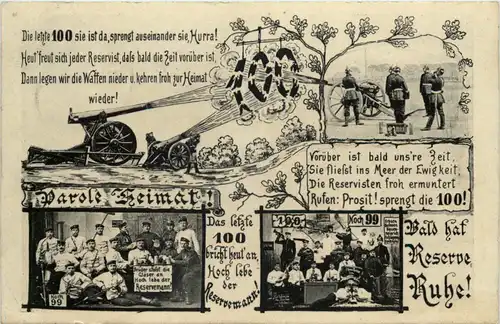 Militaria - Reserve - Parole Heimat -620684