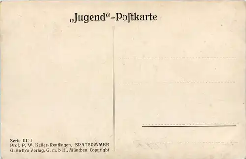 Künstler AK P. W. Keller -619136