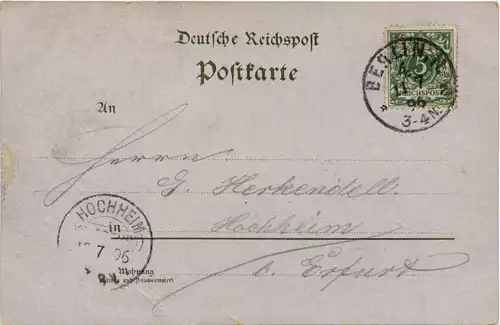 Gruss aus Berlin - Litho 1896 -620804