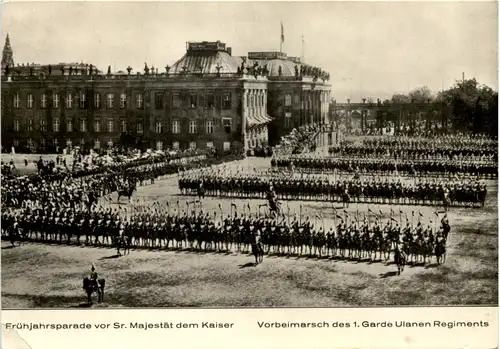 Berlin - Vorbeimarsch des 1. Garde Ulanen Regiments -620734