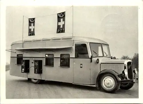 Schweiz - Fahrbares Automobil Postbüro mit Sonderstempel -479182