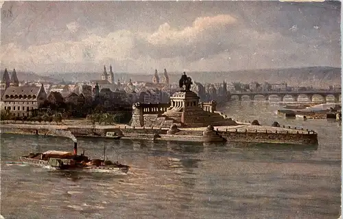Koblenz - Deutsches Eck -619598