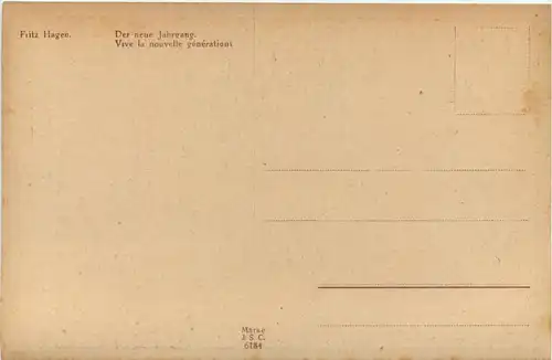 Künstler AK - Fritz Hagen -619782
