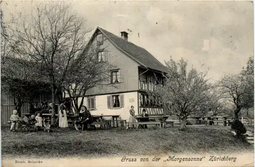 Zürichberg - Gruss von der Morgensonne -479242