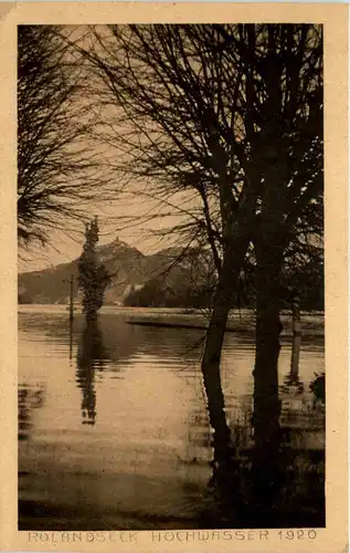 Remagen - Rolandseck - Überschwemmung 1920 -620904