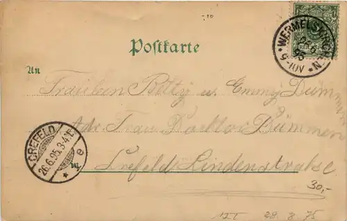 Gruss aus Remscheid - Litho 1895 -620834