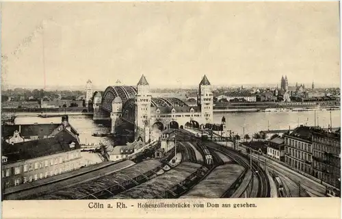 Köln - Hohenzollernbrücke -620954