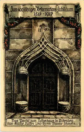Wittenberg - 400jähriges Reformations-Jubiläum 1917 -618352