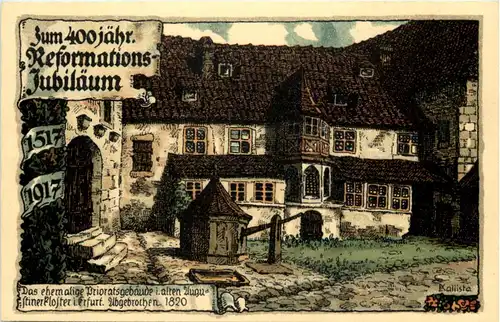 Erfurt - 400jährige Jubiläum Reformation -618392