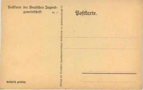 Postkarte der Deutschen Jugendgemeinschaft -618552